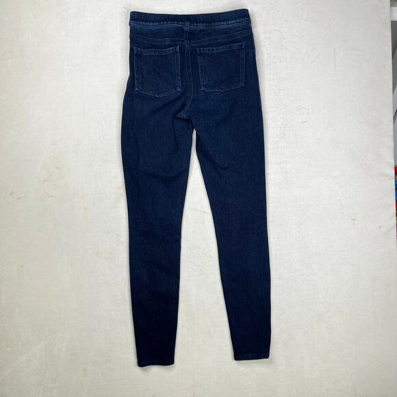 Spanx Women's Jean-ish Ankle Leggings in dark blue women’s size small - Picture 2 of 8